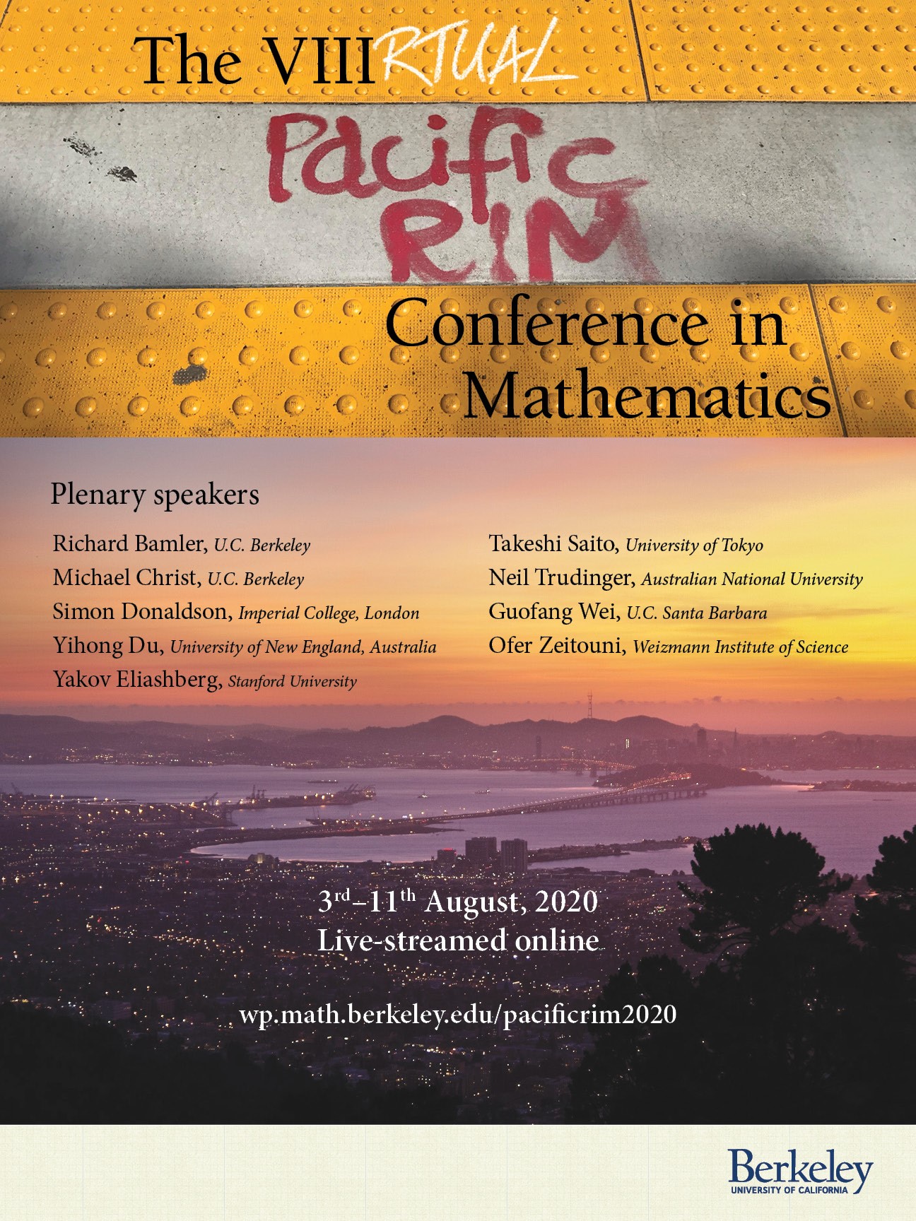 The Pacific Rim Conference in Mathematics SOMACHI